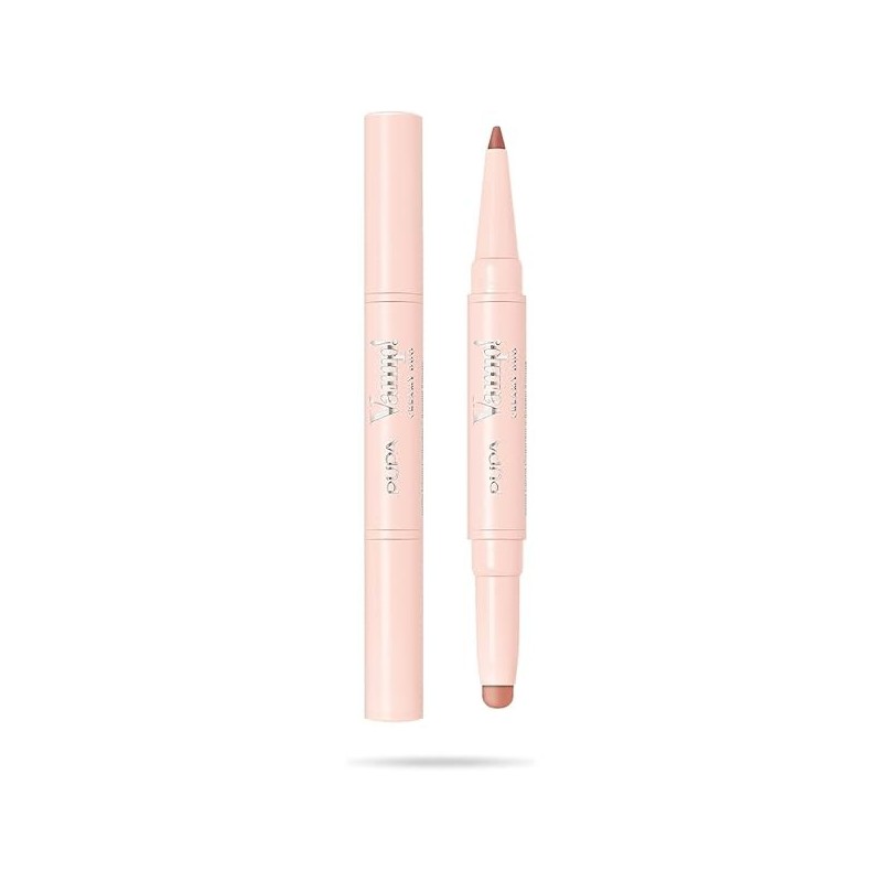 Pupa Vamp Creamy Duo Lipstick 005-Deep Nude