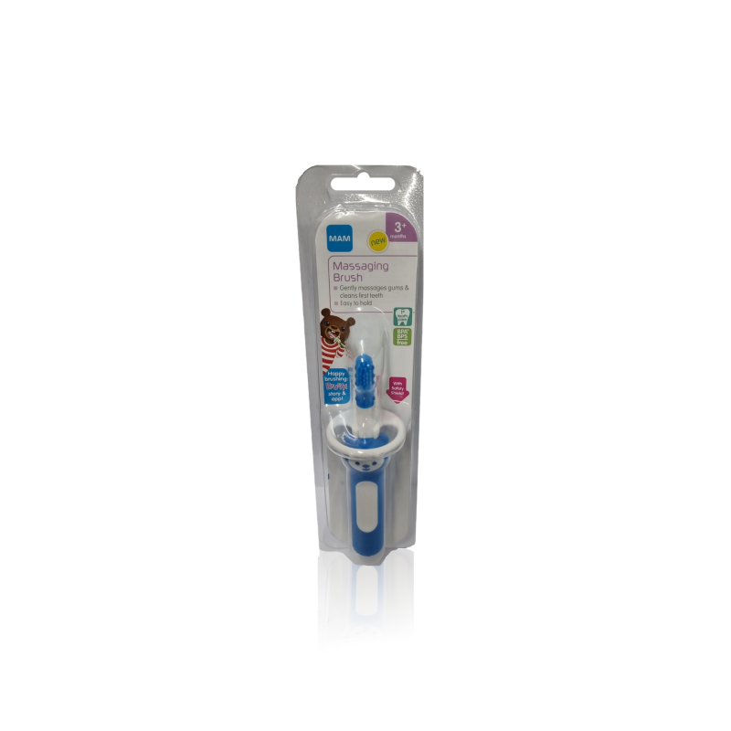 Mam Massaging Brush Blue 3M + 776377