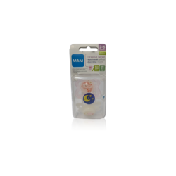 Mam Night Pink Silic Soother 2-6M 776246
