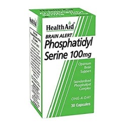 Health Aid Phosphatidyl Serine 100mg 30 Capsules