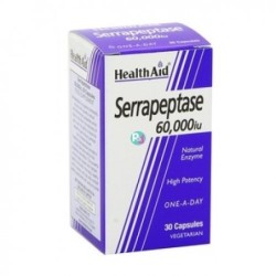 Health Aid Serrapeptase 60,000IU 30 Capsules