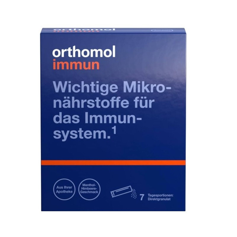 Orthomol Immun Dry Gran Menthol-Rasp 7D