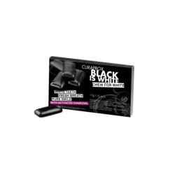 Curaprox Black Is White Chewing Gum (Box With 12 Pcs)