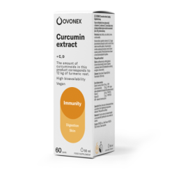 Ovonex Curcumin Extract + C, D Instant Powder 125g