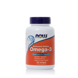 NOW Foods Omega-3,100 Softgels