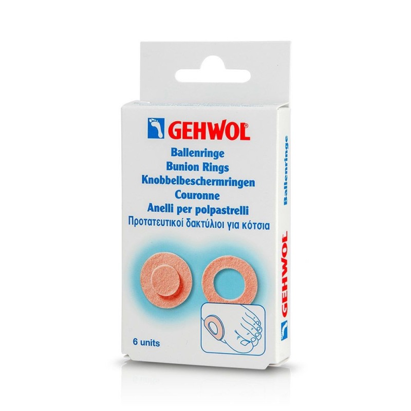 Gehwol Bunion Ring Round 6 Pcs