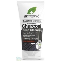 Dr. Organic Activated Charcoal Deep Cleansing Face Scrub 125ml
