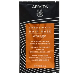 Apivita Shine & Revitalizing Hair Mask Express Beauty Radiance Orange 20ml