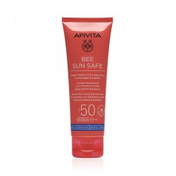 Apivita Bee Sun Safe Hydra Fresh Face & Body Milk Travel Size Hydrating SPF50 100ml