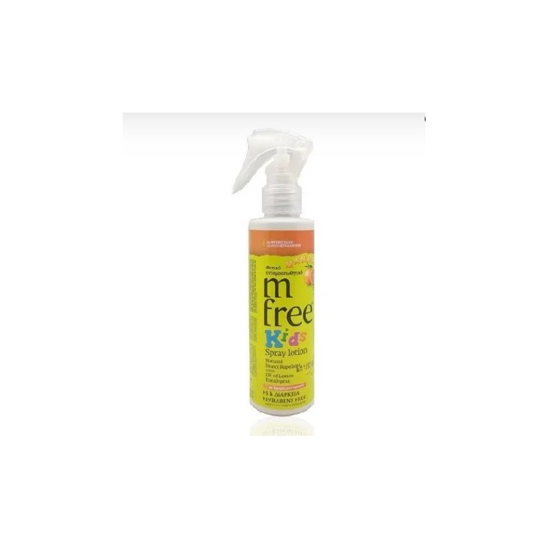 M-Free Kids Natural Insect Repellent Spray Lotion Mandarin