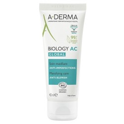 A-Derma Biology Ac Global Mattifying Care Anti-Blemish Cream Hydrating 40ml
