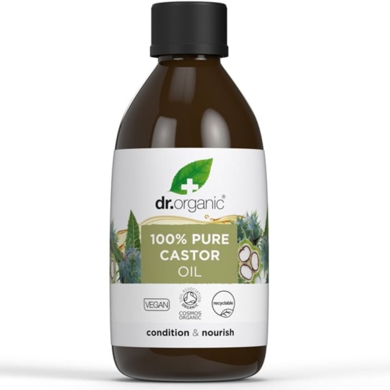 Dr. Organic 100% Pure Castor Oil 250ml