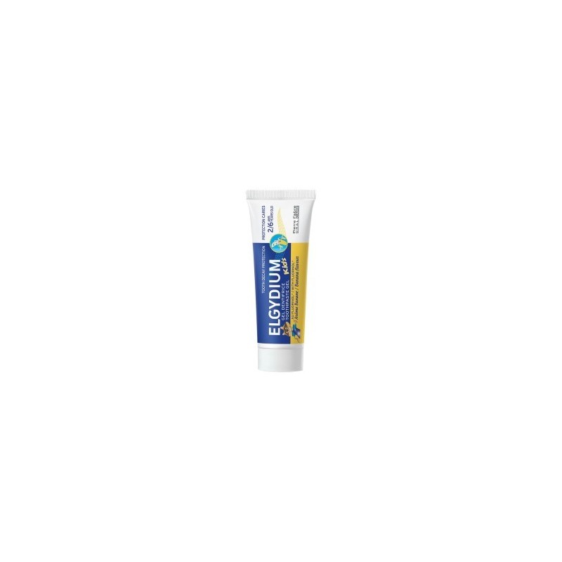 Elgydium Kids Banana Toothpaste 2/6 Ages 50ml