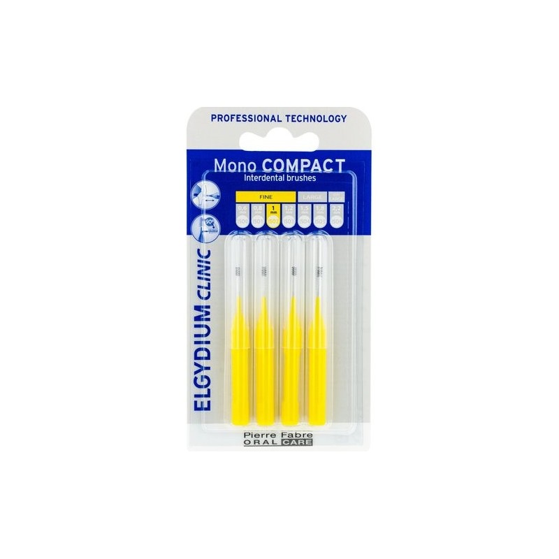 Elgydium Clinic Mono Compact Yellow 1.0Mm