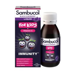 Sambucol For Children Syrup 230ml With Sample Adult 15 Capsules
