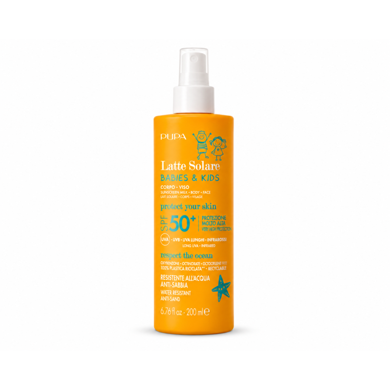 Pupa Babies & Kids Sunscreen Milk SPF50 Body-Face