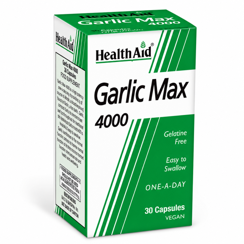 Health Aid Garlic Max 4000 30 Capsules