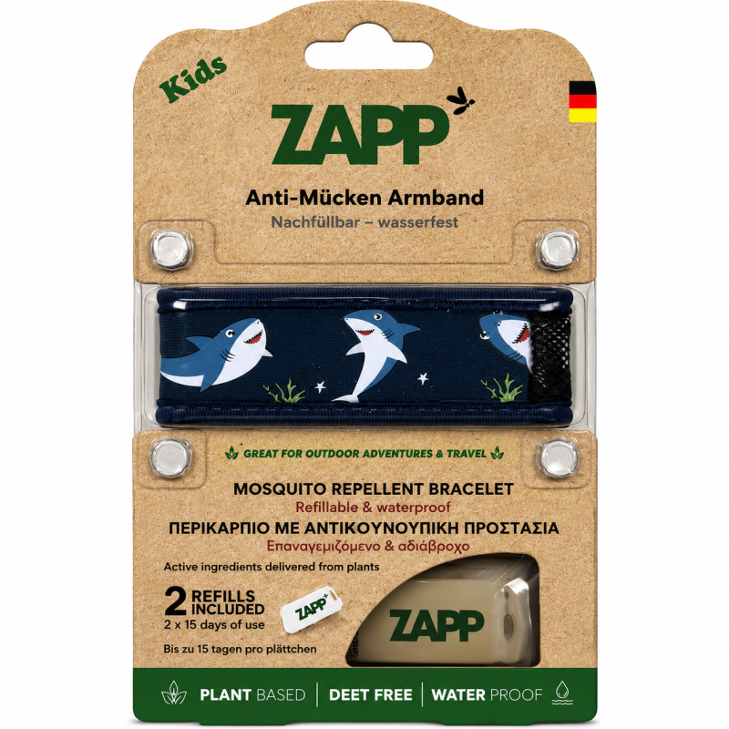 Zapp Wristband Shark Kids + 2 Refills