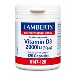 Lamberts Vitamin D3 2000IU 120 Capsules