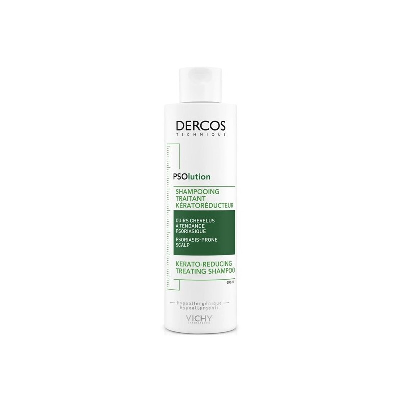 Vichy Dercos Psolution Kerato-Reducing Treating Shampoo 200ml