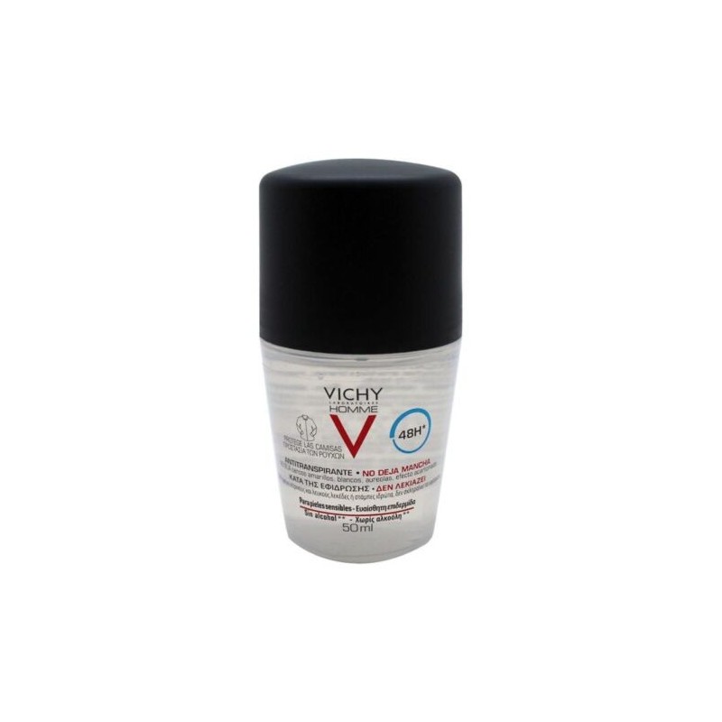 Vichy Deodorant Roll-On Antiperspirant Anti-Mark 48H 50ml