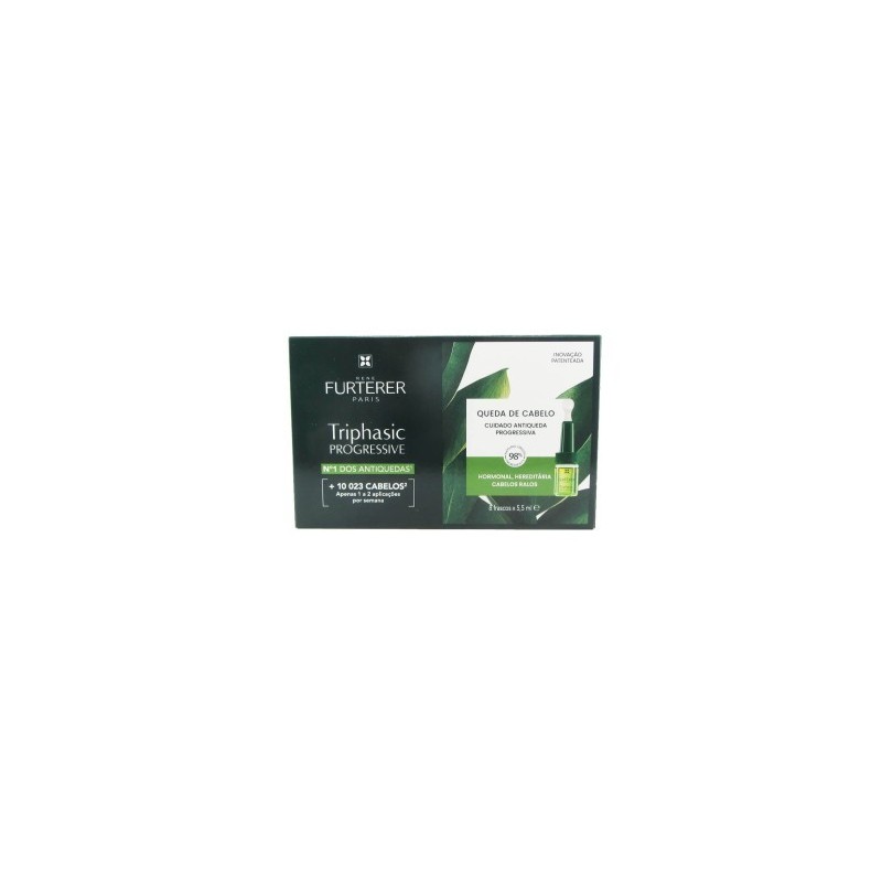 Rene Furterer Triphasic Progressive Anti Hair Loss Serum 8 x 5.5ml